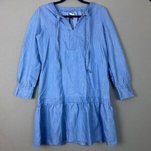 G. Kale Lightweight Chambray Dress